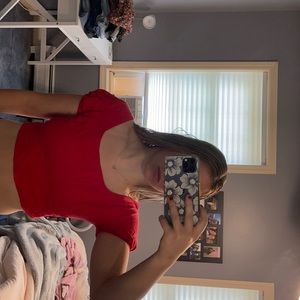 Lottie Moss cropped top